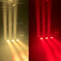 Pro.DMX 12PCs 60W RGBW para cabeza móvil Beam Wash Pixel Zoom Matrix 12x60W 4in1 Concert Stage Batten Bar Light para interior y exterior
