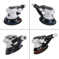 RONGPENG RP7311 Ponceuse pneumatique professionnelle 5 pouces Ponceuse à bande pneumatique Polisseuse pneumatique Outil à main pour voitures