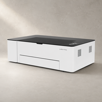 Nouvelle machine de découpe et de gravure laser CO2 60W Vmyth Genesis-C de bureau, zone de travail 500*300mm, acrylique, bois, métal, cuir, IA