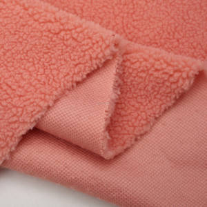 Hot Sale <strong>Teddy</strong> <strong>Bear</strong> Faux Fur Plush Sherpa Heavyweight Recycled Lamb Wool Fabric for Thick Blanket Velvet Pet Textile - Product Image 5