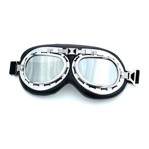 Gafas de Motocicleta Dilupu Retro con Montura Completa, Lentes Reemplazables, Protección UV, Resistentes al Viento y a la <span class=keywords><strong>Arena</strong></span>, Gafas de Sol <span class=keywords><strong>para</strong></span> Uso en Exteriores <span class=keywords><strong>para</strong></span> Hombre - Product Image 5