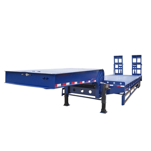 Chengda Nouvelle Remorque Semi-Remorque à Plateau Bas Robuste à 2 Essieux pour Transport de Machines, Prix Usine en Promotion - Product Image 1