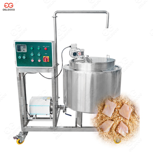 Machine industrielle professionnelle pour la friture de nuggets de poulet, machine à paner et à faire frire le poulet pour les usines agroalimentaires - Product Image 3
