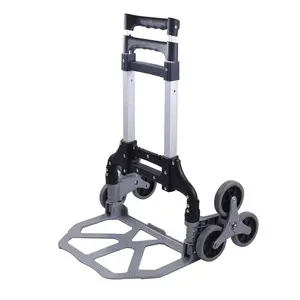 New Design Hand Trolley Cart Heavy Duty 3-Wheel Hand Truck Folding OEM Wagon with High Load Capacity for Storage