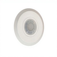 Détecteur de mouvement PIR de plafond à 360 degrés, capteur infrarouge corporel réglable de 800 W pour éclairage de couloir