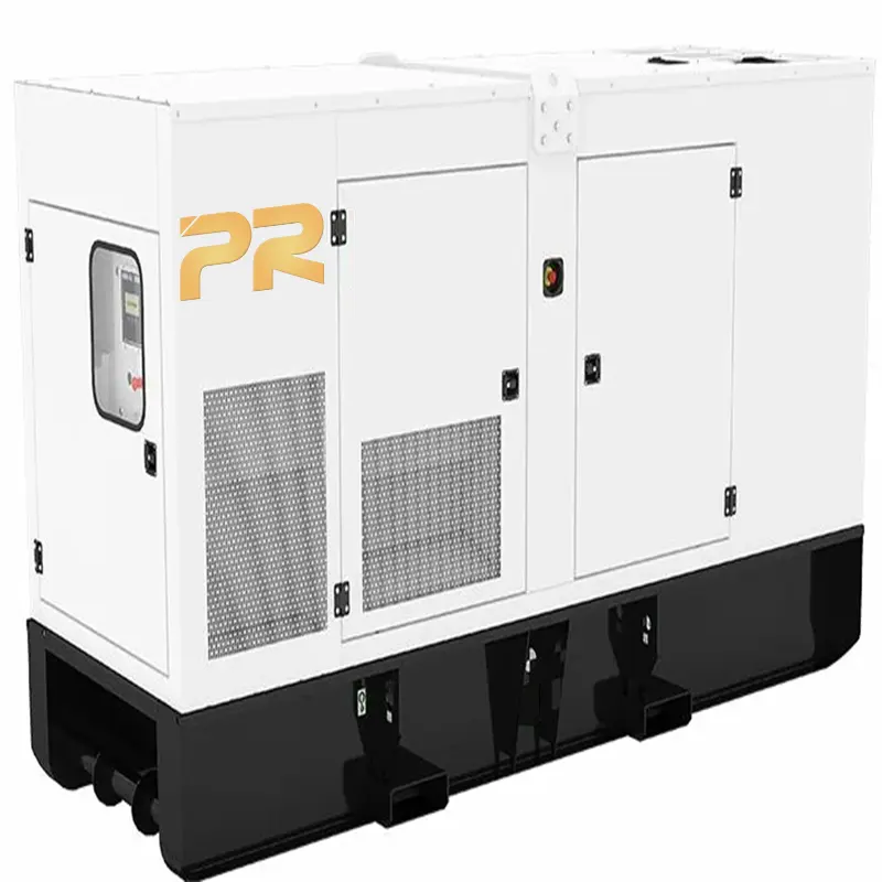 Factory-Priced Diesel Generator Set 100kw to 1000kw Silent/Open Type 400v and 110v Rated Voltage