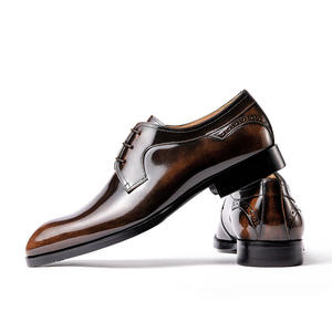 Zapatos Brogue de Cuero Vacuno Genuino, Impermeables y Transpirables, con Forro Absorbente y Suela de Goma Flexible para Hombre - Zapatos Formales, Casuales y de Oficina - Product Image 4