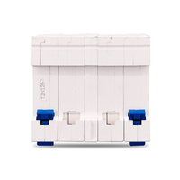 Interrupteur de transfert manuel double alimentation 2P+2P MTS TOMZN Mini AC MCB 50HZ/60HZ certifié CE TOB1-63H