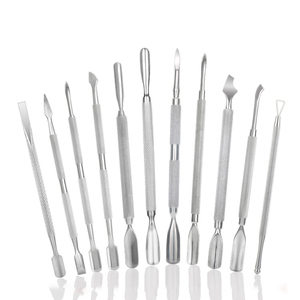 Outils professionnels pour les ongles en acier inoxydable, outil de manucure, pousse-cuticules, pousse-ongles - Product Image 1