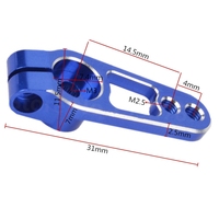Klaxon de bras Servo de direction en alliage d'aluminium 31Mm 25T pour Sakura D4 1/10 RC Drift Car Crawler Parts
