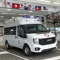 Nouvelle ambulance d'urgence hospitalière AOMAN Diesel Manuelle EURO 5, longueur 3-8m, à toit rigide, durable, pour la surveillance d'équipements médicaux