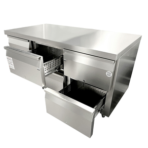 XEOLEO Comptoir Réfrigéré Commercial Haute Efficacité avec Tiroirs -5~12 Degrés, Refroidissement par Air, pour Cuisine/Restaurant - Product Image 6