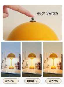 Hiện đại <span class=keywords><strong>LED</strong></span> USB phí bảng đèn cho phòng ngủ phòng đọc sách nhiều màu bàn ánh sáng - Product Image 3