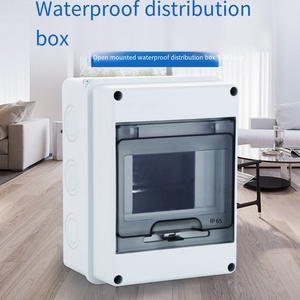 HT Series 4-36 Ways Ip65 Plastic Power Electrical Equipment Circuit Breaker <strong>Box</strong> Waterproof <strong>Mccb</strong> <strong>Distribution</strong> <strong>Box</strong> For Mcb