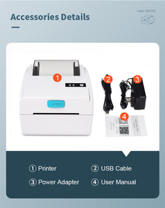 Impresora Térmica Inalámbrica Portátil de Escritorio de 80 mm para Etiquetas de Envío FBA, DHL, UPS, en Stock - Product Image 6