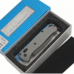 Couteau pliant BUGOUT 535, acier CPM-S30V, pointe tombante, usage extérieur EDC, manche en nylon, ouverture par bouton poussoir - Product Image 3