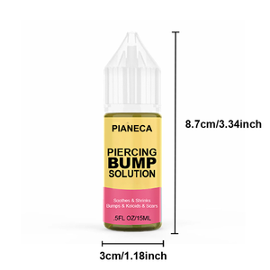 Aceite <span class=keywords><strong>para</strong></span> Eliminar Cicatrices Queloides y Protuberancias por Perforaciones, Limpiador de Nariz y Oído, Solución <span class=keywords><strong>para</strong></span> Eliminar Queloides y Protuberancias, Marca Privada OEM - Product Image 3