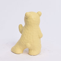 Figurine d'ours en céramique Sculpture de bureau animale Décoration de la maison