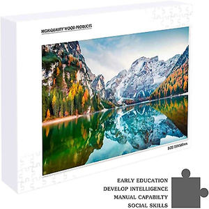 Gioco educativo di vendita calda personalizzato per bambini <span class=keywords><strong>Puzzle</strong></span> per bambini Mini 500 1000 pezzi bellissimo <span class=keywords><strong>Puzzle</strong></span> paesaggistico per adulti - Product Image 5