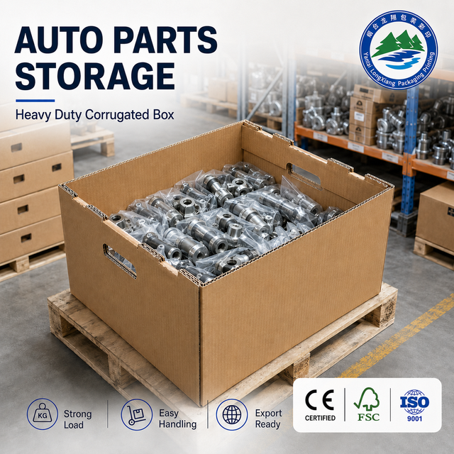 Durable Extra Strong Eco-Friendly Biodegradable Reusable Moving Boxes Specialized Corrugated Shipping Crates Sustainable Heavy