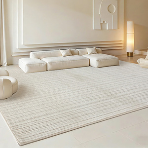 Alfombra de Nueva Zelanda Tejida a Máquina de Alta Gama, Estilo Italiano Minimalista para Sala de Estar, Dormitorio, Mesa de Centro, Lujo Superior para Villa - Product Image 1