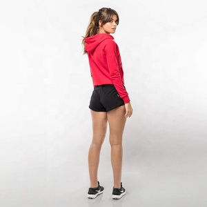 Women's Plain Zip Fleece Hooded <b>Top</b> Long Sleeve Front Pockets Soft Stretchable Comfortable Plus Sizes Polyester/Cotton <b>Winter</b> - Product Image 6