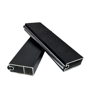 Porte-vêtements mural rectangulaire en alliage d'aluminium, organisateur de vêtements pour armoire, avec barre de support antidérapante - Product Image 1