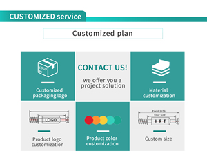 <strong>Spade</strong> Drill <strong>Bit</strong> <strong>for</strong> Metal Drilling HRT Brand 80mm Length Green Plastic Expansion Tubes - Product Image 6