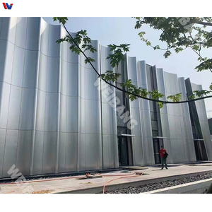 Panneau de mur-rideau en aluminium 3003, revêtement en aluminium, façade de bâtiment robuste pour projets de construction - Product Image 3