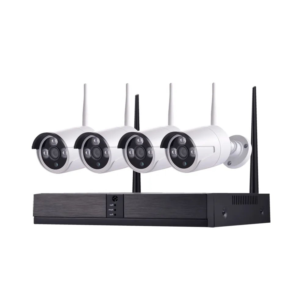 4 canali H.265 Nvr 1080P Cctv Telecamere Ip Kit 4 Ch Home Video Telecamere di Sorveglianza del Sistema