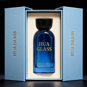 Flacone di Profumo Vuoto Quadrato Trasparente di Lusso Personalizzato da 30ml 50ml 100ml con Pompa Spray <span class=keywords><strong>e</strong></span> Tappo in Legno, Confezione Regalo - Il Più Venduto - Product Image 5