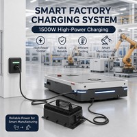 Chargeur au lithium haute intensité 29,4 V 30 A 882 W pour AGV lourds 24 V et véhicules automatisés