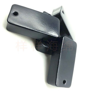 Porte-clés flottant en éponge PU, densité 80, emballage portable, éponge de forme ovale, impression numérique - Product Image 1