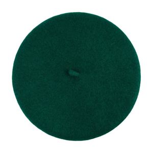 หมวกเบเร่ต์ขนสัตว์สีพื้นสำหรับผู้หญิง ขายส่งจากโรงงาน OEM เหมาะสำหรับเล่นสกี ชายหาด และสวมใส่ลำลอง - Product Image 4