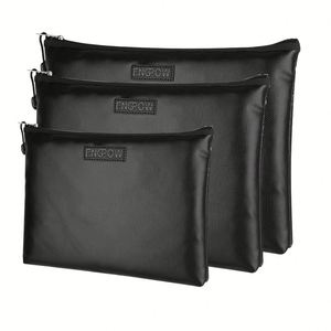 Small Middle Large Size Fireproof and Waterproof <b>Document</b> & Money <b>Bags</b> Best Selling Filing Products - Product Image 1