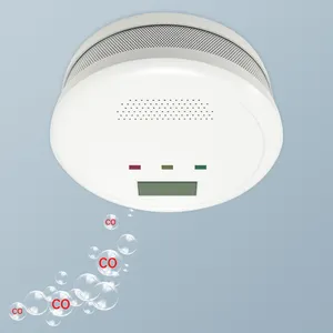 Mini-Kohlenmonoxid-Gasalarm Co-Alarm Kohlenmonoxid-Detektor mit LCD-Display