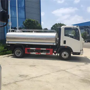 5 Tons SINO HOWO Fresh Milk transport Vehicle manufacture