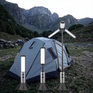 Lampada <span class=keywords><strong>da</strong></span> Campeggio Portatile LED Ricaricabile, <span class=keywords><strong>Lanterna</strong></span> per Tenda, Luce Sospesa Impermeabile e Leggera - Product Image 1