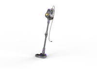 Aspirateur domestique multifonctionnel avec cordon, tube télescopique cyclonique, lumière LED pratique pour le nettoyage des sols, des tapis et des canapés