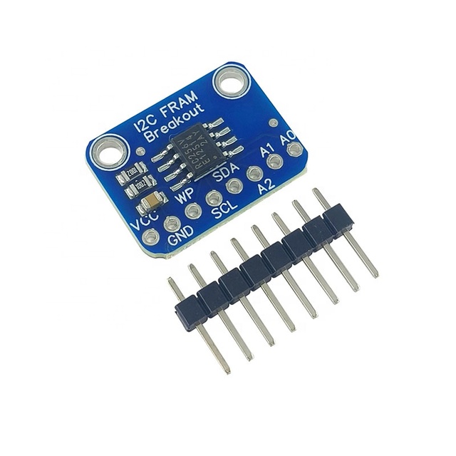 FRAM Memory Module 32KB I2C for Arduino ESP32 MB85RC256V Breakout Board Non-Volatile EEPROM Replacement for IoT Data Logging