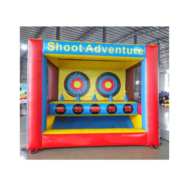 Inflatable Target Shooting Carnival Games For Party with balls Inflatable Archery Target Practice Sport Game