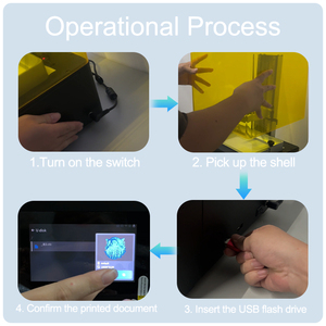 Professional 3d Printer 10 Inch Control Touch Screen Prototype 3d Printing 18 Micron High-Precision Lcd Jewelry 3d Resin Printer