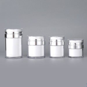 Tùy Chỉnh 15G 30G 50G 100G Acrylic Không Có Không Khí Bơm Kem Jar Màu Hồng Màu Xanh Trắng Đỏ Bao Bì Mỹ Phẩm <span class=keywords><strong>Container</strong></span> Cho Kem Dưỡng Da - Product Image 6