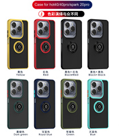 Acrylique + TPU Connected Ring Phones Cases Vente en gros pour Infinix Hot 40 Hot 40 Pro Hot 30 Note 40 Spark 20 Pro
