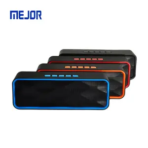 Flip Talare persegi panjang S211 pengeras suara mini portabel Boombox S208 woofer Usb kotak pengeras suara nirkabel