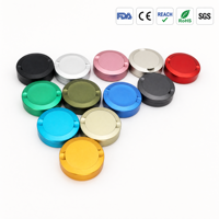 Boîte à snus en aluminium sur mesure en gros, conteneur à snus en métal CNC, étui de rangement pour sachets de nicotine