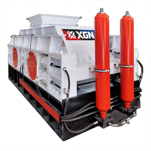 Hochleistungs-Doppelwalzenbrecher aus Hochmanganstahl für Stein- und Sandherstellungsmaschinen, Hochkapazitäts-Zwillingswalzenbrecher für den Bergbau - Product Image 2