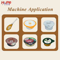 Automatische Plastic Honinglepels Pasta En Vloeibare Afdichting Ketchupboter Fruitjam Blisterverpakkingsmachine
