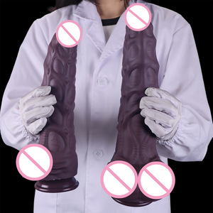 Очень большой толстый силиконовый анальный тампон-морской конек и реалистичный анальный расширитель для мужчин и женщин, для мастурбации и расширения задней камеры - Product Image 1