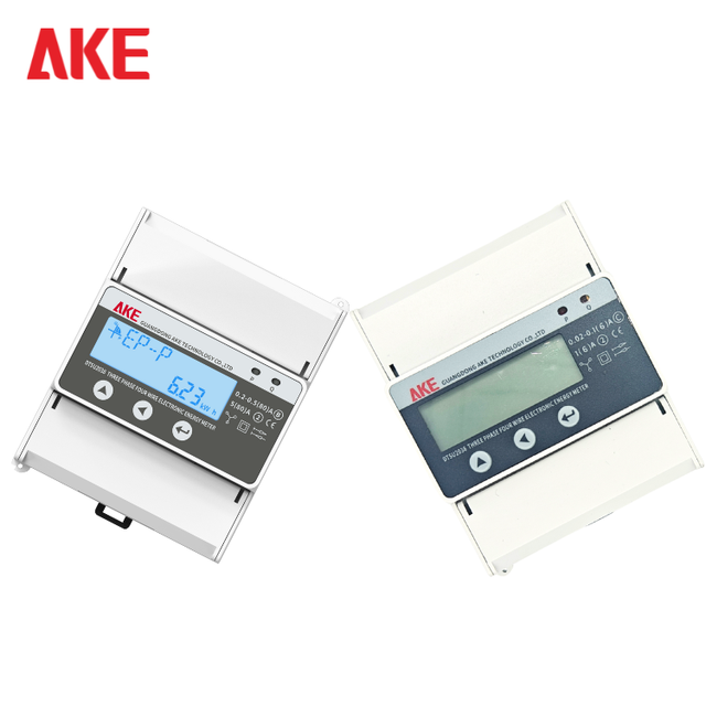 Real-Time 3-Phase Electricity Monitoring Power Consumption Meter with Class 0.5 Accuracy for Smart Building Power Measurement